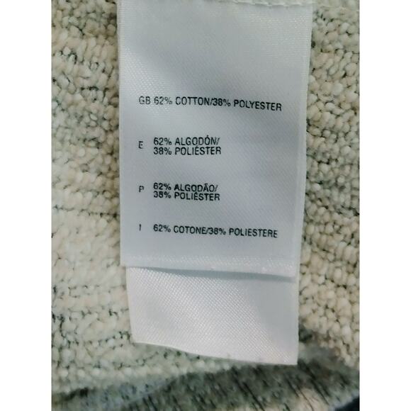 The North Face 1/4 Zip Jacket Mock Neck Embroidered Logo Knit Cream Womens XS - Picture 4 of 6